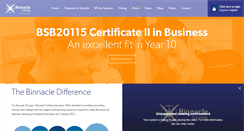 Desktop Screenshot of binnacletraining.com.au